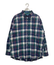 PENDLETON（ペンドルトン）の古着「ウールチェックシャツ」｜グリーン×ネイビー