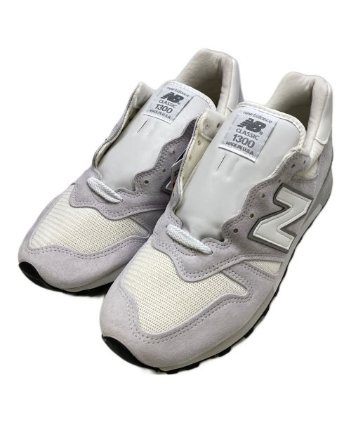 NEW BALANCE（ニューバランス）NEW BALANCE (ニューバランス) スニーカー M1300CLW ホワイト×グレー サイズ:US9.0 未使用品の古着・服飾アイテム