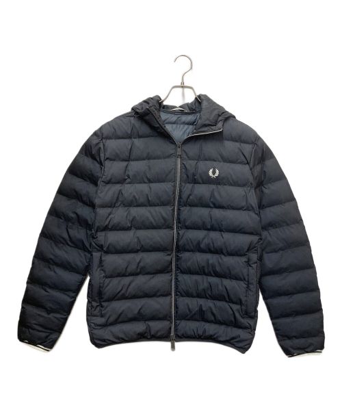 FRED PERRY（フレッドペリー）FRED PERRY (フレッドペリー) Hooded Insulated Jacket ブラック サイズ:Mの古着・服飾アイテム