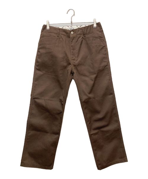 Schott（ショット）Schott (ショット) TC WORK PANTS ブラウン サイズ:Mの古着・服飾アイテム