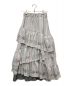 Ado (アド) HARE (ハレ) LASER CUT TIERED SKIRT  ベージュ サイズ:F：12000円