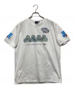 muta×NAMIKO (NIBOSHI&)ムータ×ニボシアンドナミコ）の古着「MARINE Fishing Tシャツ (ロウニンアジ)」｜ホワイト