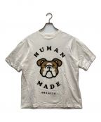 HUMAN MADEヒューマンメイド）の古着「プリントTシャツ」｜ホワイト