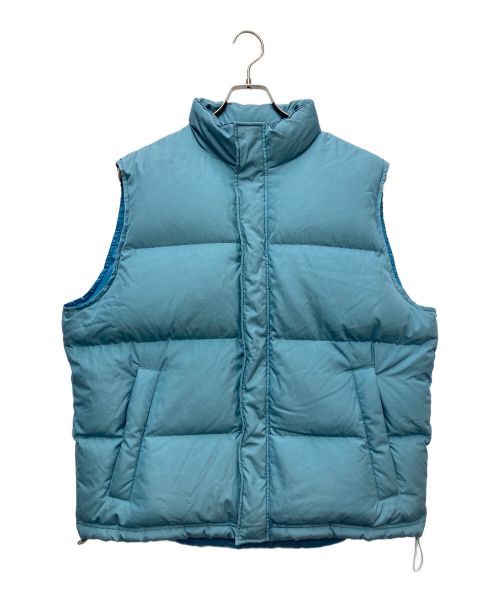 AURALEE（オーラリー）AURALEE (オーラリー) SUVIN HIGH COUNT CLOTH DOWN VEST スカイブルー サイズ:4の古着・服飾アイテム