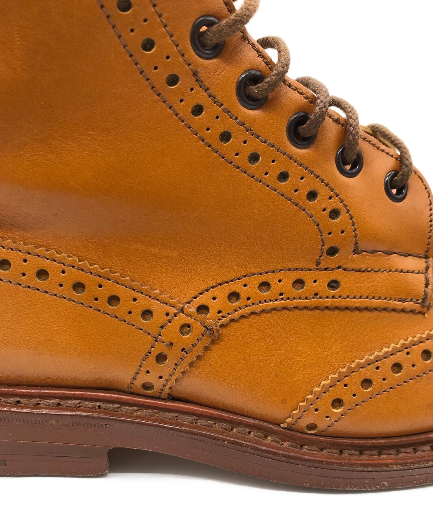 Tricker's (トリッカーズ) カントリーブーツ ブラウン サイズ:26.5cm