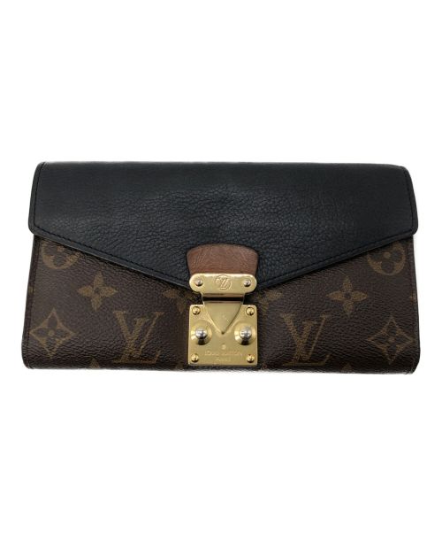 LOUIS VUITTON（ルイ ヴィトン）LOUIS VUITTON (ルイ ヴィトン) ポルト・フォイユ・パラス ブラウンの古着・服飾アイテム