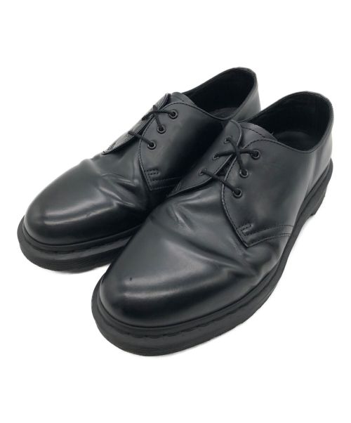 Dr.Martens（ドクターマーチン）Dr.Martens (ドクターマーチン) 3ホールシューズ ブラック サイズ:UK9の古着・服飾アイテム