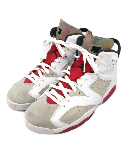 NIKE（ナイキ）NIKE (ナイキ) AIR JORDAN 6 RETRO（エアジョーダン 6 レトロ） ホワイト×レッド サイズ:US11の古着・服飾アイテム