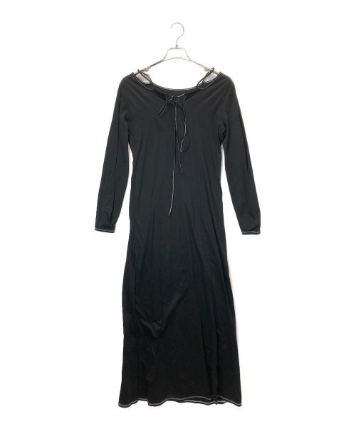 MURRAL（ミューラル）MURRAL (ミューラル) long sleeve dress ブラック サイズ:Ｍの古着・服飾アイテム