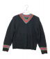 stussy（ステューシー）の古着「MOHAIR TENNIS SWEATER」｜ブラック