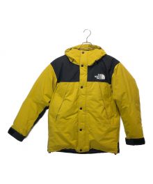 THE NORTH FACE（ザ ノース フェイス）の古着「マウンテンダウンジャケット」｜イエロー×ブラック