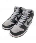 NIKEナイキ）の古着「NIKE DUNK HIGH」｜グレー×ブラック