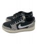 NIKE (ナイキ) AIR JORDAN 1 RETRO LOW OG SS グレー サイズ:22.5 未使用品：12800円