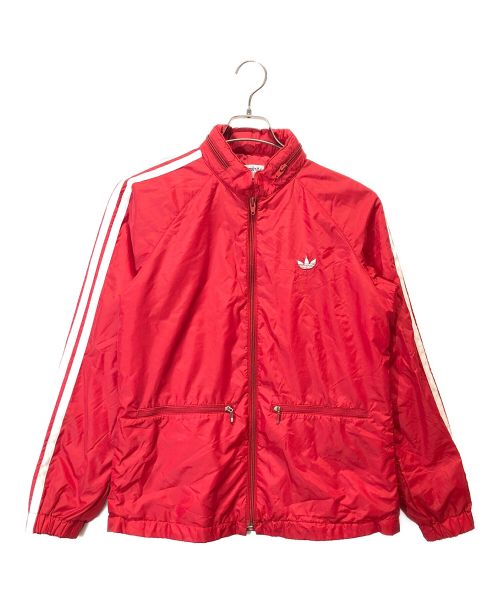 adidas（アディダス）adidas (アディダス) トラックジャケット レッド サイズ:Sの古着・服飾アイテム