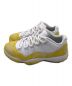 NIKE (ナイキ) Nike WMNS Air Jordan 11 Retro Low Yellow Snake Skin ホワイト×イエロー サイズ:24.5：9000円