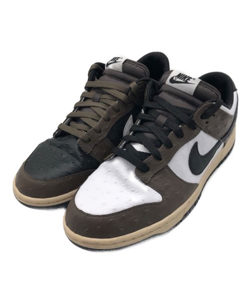 NIKE（ナイキ）NIKE (ナイキ) NIKE DUNK LOW UNLOCKED BY YOU（アンロックド バイ ユー）  ブラック×ブラウン サイズ:28の古着・服飾アイテム