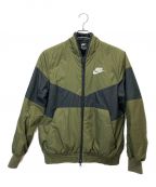 NIKEナイキ）の古着「NSW SYNTHETIC FILL BOMBER」｜オリーブ