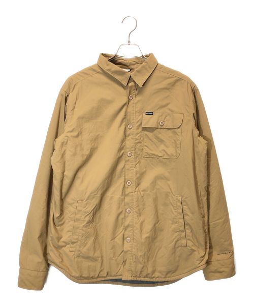 Columbia（コロンビア）Columbia (コロンビア) Outdoor Elements Shirt JKT（アウトドアエレメンツシャツジャケット） ベージュ サイズ:Lの古着・服飾アイテム