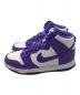 NIKE (ナイキ) Nike WMNS Dunk High ホワイト×パープル サイズ:27：8000円