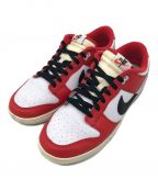 NIKEナイキ）の古着「Dunk Low Retro PRM」｜レッド×ホワイト