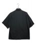 LAD MUSICIAN (ラッドミュージシャン) DECHINE BIG SHORT SLEEVE FRILL SHIRT ブラック サイズ:44：9800円