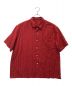 Porter Classic（ポータークラシック）の古着「HAPPY RED SHORT SLEEVE SHIRT」｜レッド