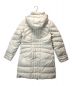 MONCLER (モンクレール) ダウンコート ホワイト サイズ:1：24800円