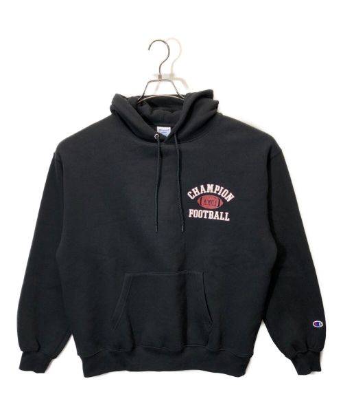 Champion（チャンピオン）Champion (チャンピオン) フーデッドスウェットシャツ ブラック サイズ:Ｌの古着・服飾アイテム