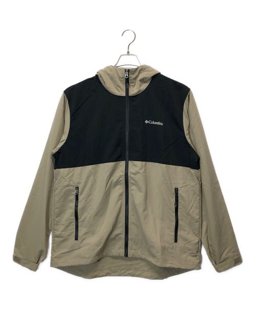 Columbia（コロンビア）Columbia (コロンビア) VIZZAVONA PASS Ⅱ JACKET(ヴィザボナパスⅡジャケット) ベージュ×ブラック サイズ:XLの古着・服飾アイテム