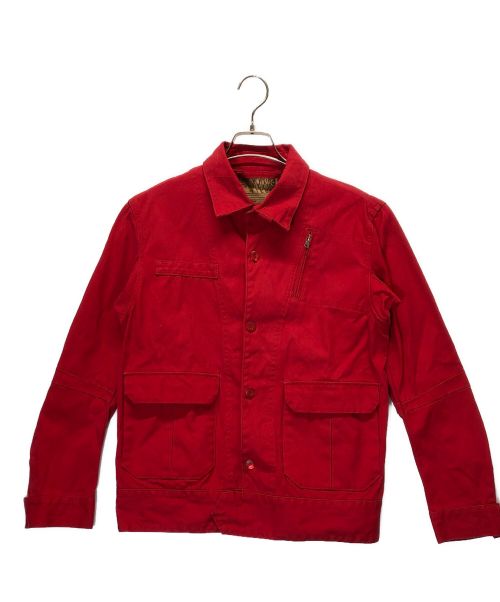 nonnative（ノンネイティブ）nonnative (ノンネイティブ) ワークジャケット レッド サイズ:表記なしの古着・服飾アイテム