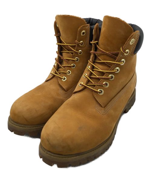 Timberland（ティンバーランド）Timberland (ティンバーランド) 6インチプレミアムウォータープルーフブーツ ブラウン サイズ:9Ｗの古着・服飾アイテム