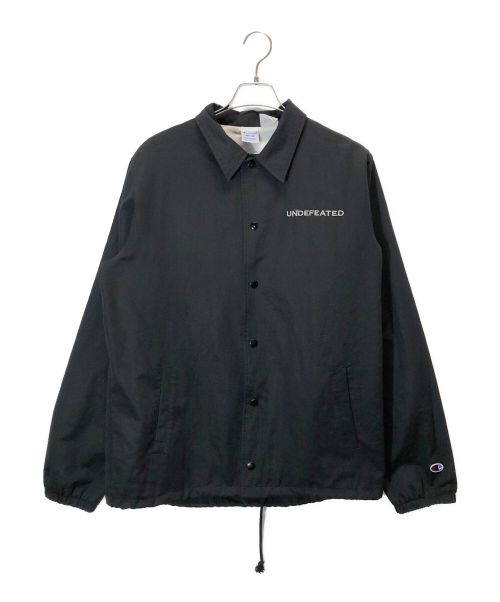 UNDEFEATED（アンディフィーテッド）UNDEFEATED (アンディフィーテッド) Champion (チャンピオン) コーチジャケット ブラック サイズ:Ｍの古着・服飾アイテム