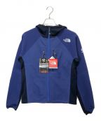 THE NORTH FACEザ ノース フェイス）の古着「FUSEFORM GRID HOODIE（ヒューズフォームグリッドフーディ）」｜ブラック×ネイビー