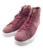 NIKEナイキ）の古着「NIKE SB ZOOM BLAZER MIDPRM(ナイキ SB ズーム ブレーザー ミッド プレミアム)」｜エンジ