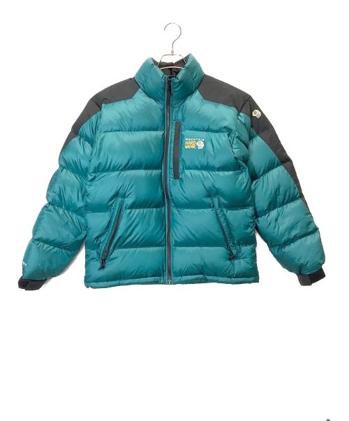 MOUNTAIN HARD WEAR（マウンテンハードウェア）MOUNTAIN HARD WEAR (マウンテンハードウェア) サブゼロダウンジャケットリイシュー グリーン×ブラック サイズ:Sの古着・服飾アイテム