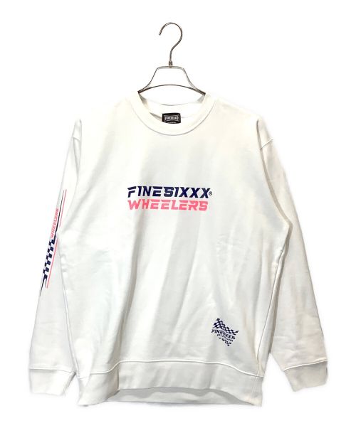 FINESIXXX（ファインシックス）FINESIXXX (ファインシックス) スウェット ホワイト サイズ:Mの古着・服飾アイテム