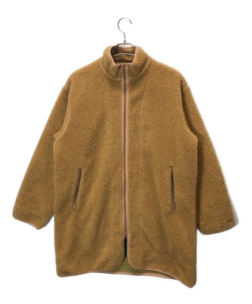 BEAMS（ビームス）BEAMS (ビームス) ボアロングコート ベージュ サイズ:Mの古着・服飾アイテム