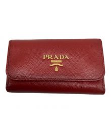 PRADA（プラダ）の古着「6連キーケース」｜レッド