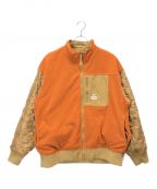 CHUMSチャムス）の古着「Fleece Back Reversible Jacket」｜ブラウン