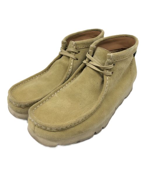 CLARKS（クラークス）CLARKS (クラークス) BEAMS (ビームス) ワラビーブーツ ベージュ サイズ:SIZE27㎝の古着・服飾アイテム