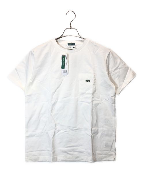 LACOSTE（ラコステ）LACOSTE (ラコステ) Tシャツ ホワイト サイズ:M 未使用品の古着・服飾アイテム