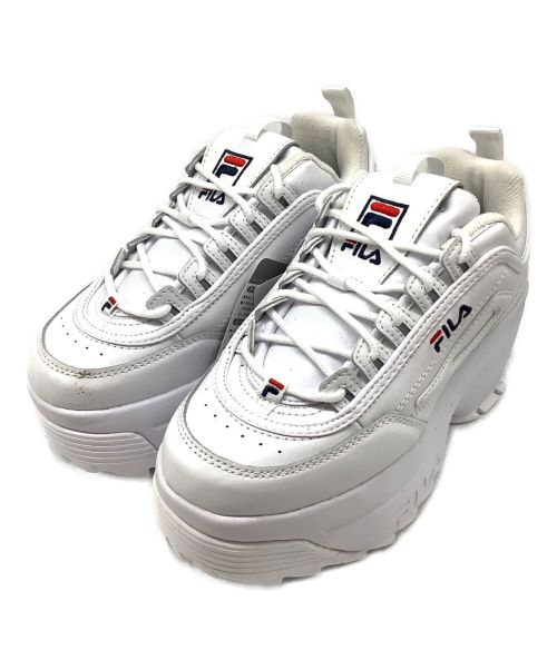 FILA（フィラ）FILA (フィラ) ディスラプターII ホワイト サイズ:SIZE 23cm(US6.0)の古着・服飾アイテム