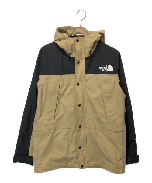 THE NORTH FACE（ザ ノース フェイス）THE NORTH FACE (ザ ノース フェイス) マウンテンライトジャケット ブラック×ベージュ サイズ:Ｍの古着・服飾アイテム