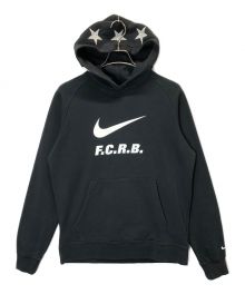 NIKE×F.C.R.B.（ナイキ×エフシーアールビー）の古着「LOGO SWOOSH HOODY」｜ブラック