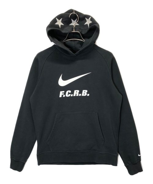 NIKE（ナイキ）NIKE (ナイキ) F.C.R.B. (エフシーアールビー) LOGO SWOOSH HOODY ブラック サイズ:Lの古着・服飾アイテム