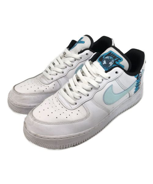 NIKE（ナイキ）NIKE (ナイキ) AIR FORCE 1 07 LV8 WW ホワイト×ブルー サイズ:SIZE 26.5cmの古着・服飾アイテム