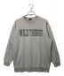 WILD THINGS（ワイルドシングス）の古着「PIGMENT LOGO SWEAT」｜グレー