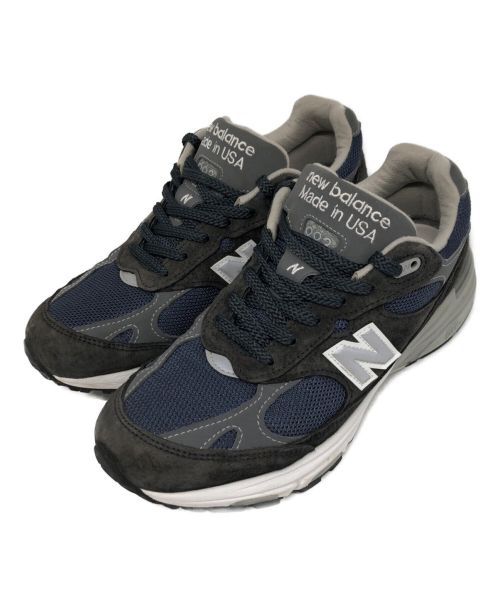 NEW BALANCE（ニューバランス）NEW BALANCE (ニューバランス) MR993NV ネイビー×ブラック サイズ:US 7の古着・服飾アイテム