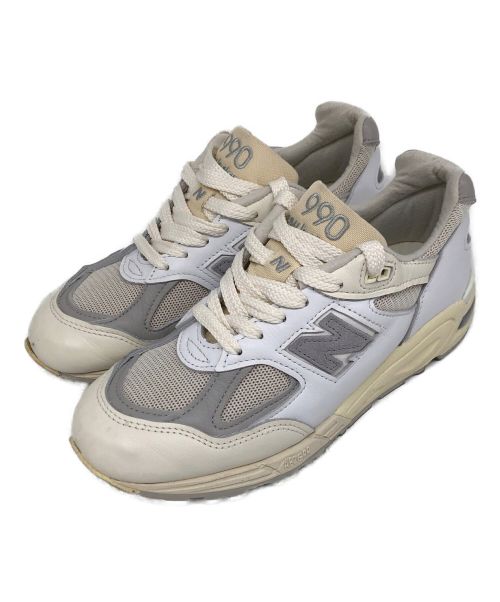 NEW BALANCE（ニューバランス）NEW BALANCE (ニューバランス) M990TC2 ホワイト サイズ:US 6の古着・服飾アイテム