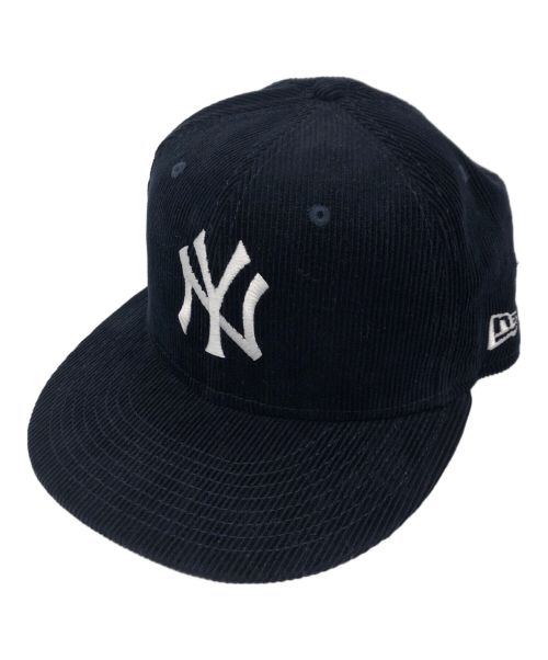 New Era（ニューエラ）New Era (ニューエラ) NEW YORK YANKEES MLB 2000 WORLD SERIES GAME FITTED CAP ネイビー サイズ:7 1/2の古着・服飾アイテム